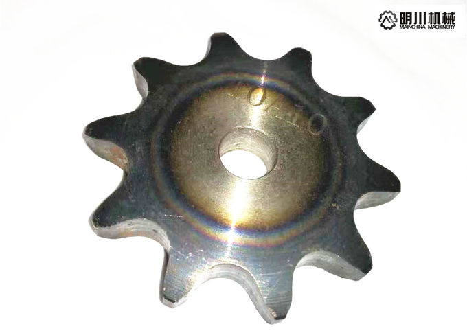 Rodas dentadas padrão de aço 10A10T da roda da placa do ANSI C45 com tratamento térmico